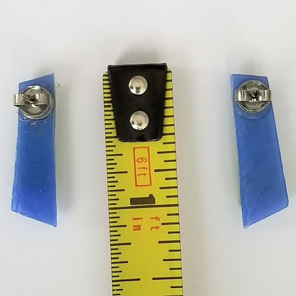 Paula Prager© Original Hand Made Glass Earrings - Picture 8 of 8